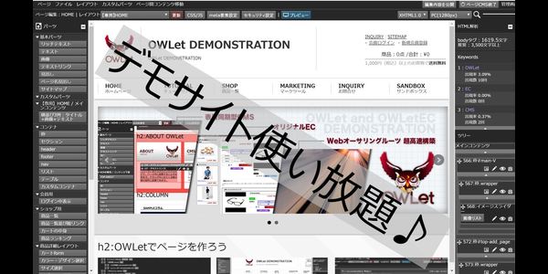 デモサイト