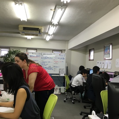 社内の様子